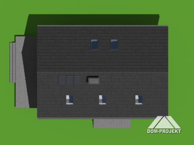 Rzut projektu bronowice 1dws - Sytuacja