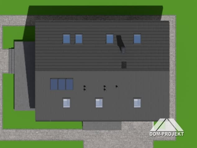 Rzut projektu bronowice 3mgk - Sytuacja