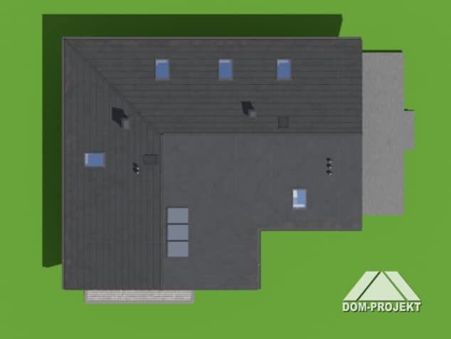 Rzut projektu kasztanowo 1mg - Sytuacja