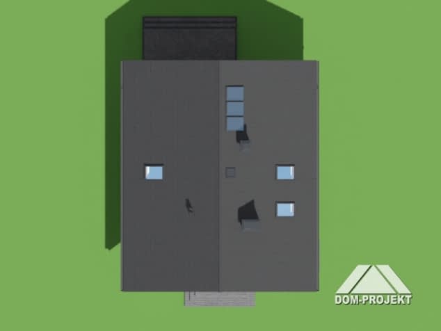 Rzut projektu gryfice 3m21 - Sytuacja