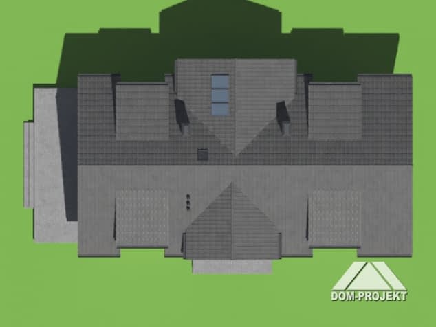 Rzut projektu bielowice - Sytuacja