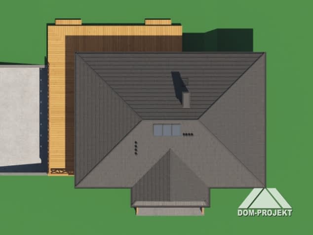 Rzut projektu osakowo 19 dw - Sytuacja