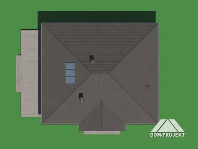 Rzut projektu andrzejów b1m - Sytuacja