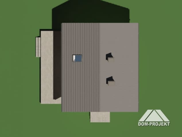 Rzut projektu gładyszowo aa 70 - Sytuacja