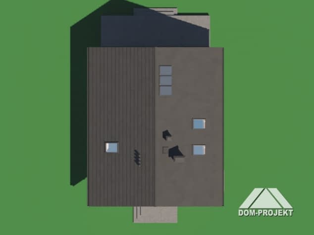 Rzut projektu gryfinowo c1m - Sytuacja