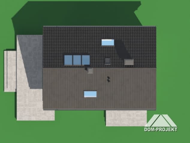 Rzut projektu świecie aa 70 - Sytuacja