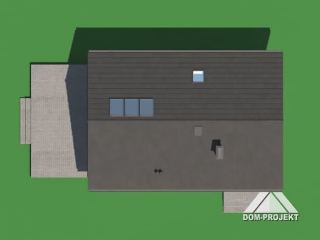 Rzut projektu bartkowo aa 70 - Sytuacja