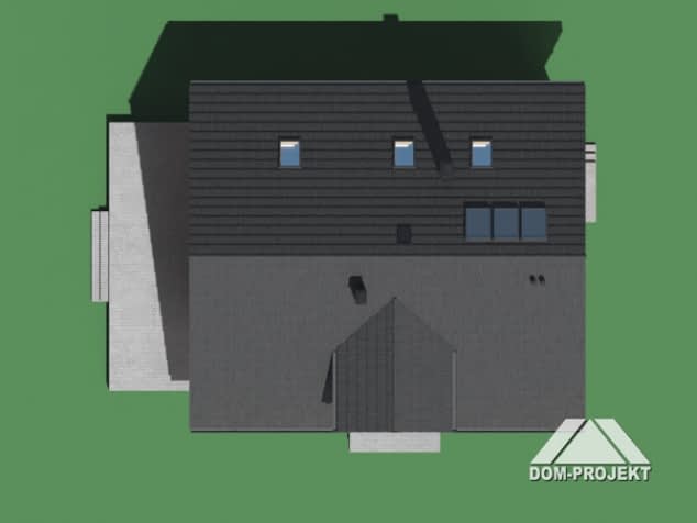 Rzut projektu cedrowo b1 dw - Sytuacja