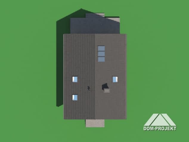 Rzut projektu gąsawa aa 70 dws - Sytuacja