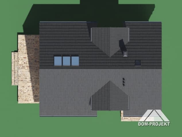 Rzut projektu osieczno a3 dws - Sytuacja