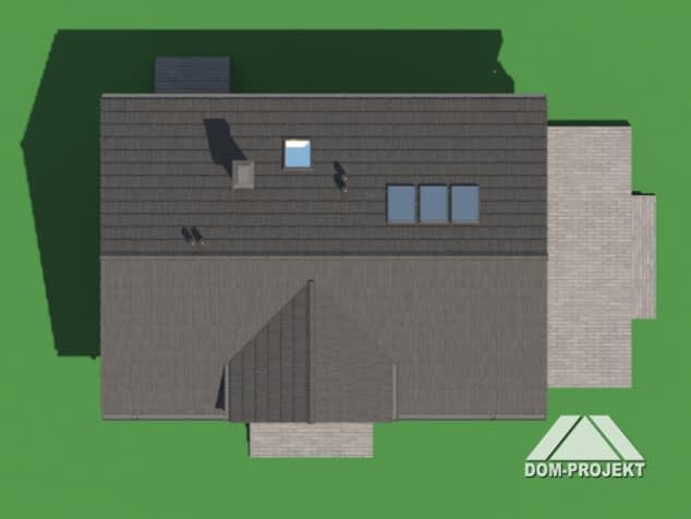 Rzut projektu miłowo aa 70 dws - Sytuacja