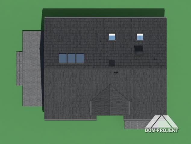 Rzut projektu orłowo a3 dw - Sytuacja