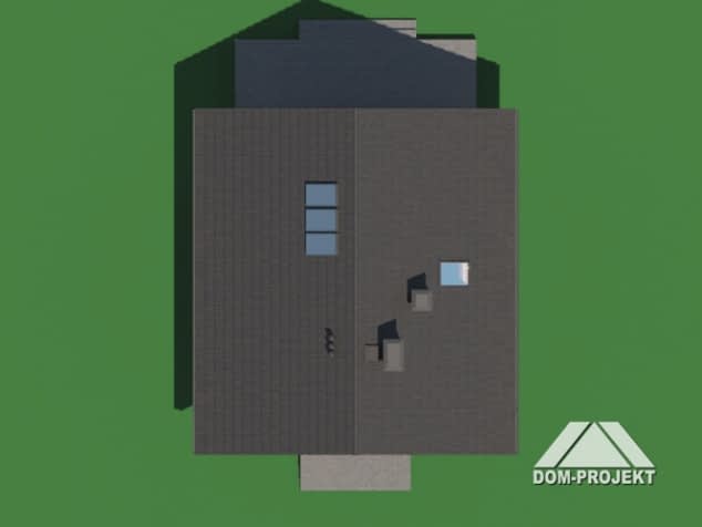 Rzut projektu gryfice aa 70 dw - Sytuacja