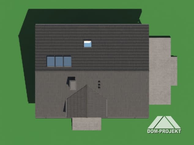 Rzut projektu modrowo aa 70 dw - Sytuacja