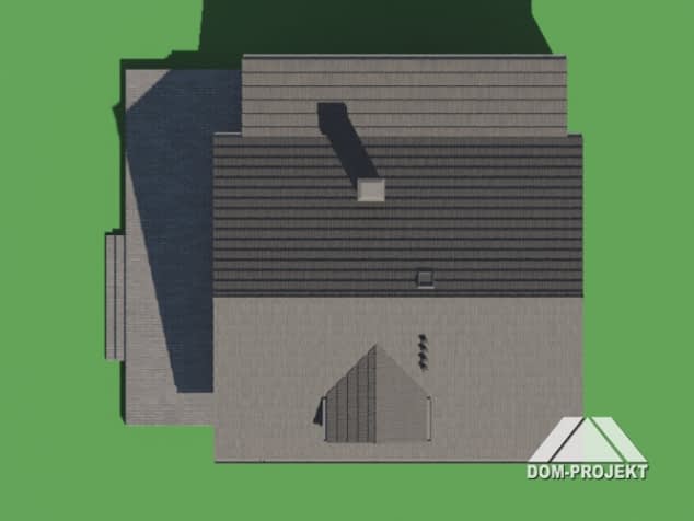 Rzut projektu bartnówek dw 5 - Sytuacja