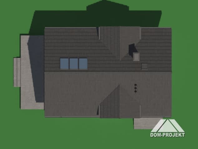 Rzut projektu osieczno aa 70 - Sytuacja