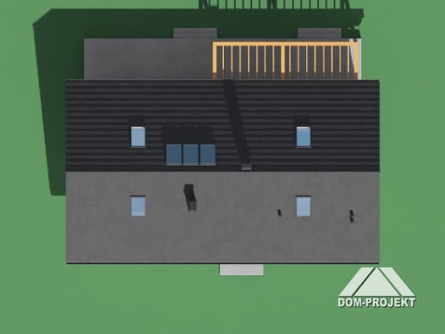 Rzut projektu alamowice dws - Sytuacja