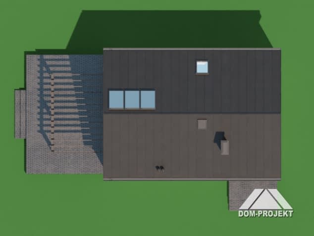 Rzut projektu bartkowo bb 70 - Sytuacja