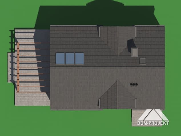 Rzut projektu osieczno bb 70 dws - Sytuacja