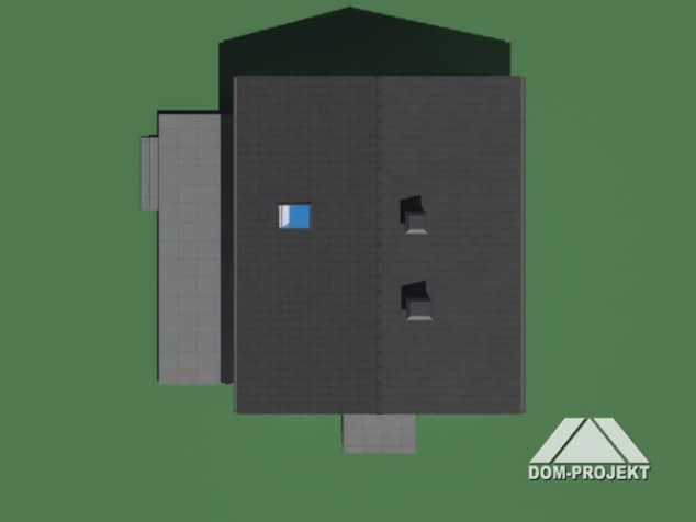 Rzut projektu gładyszowo 70 bk pcr - Sytuacja