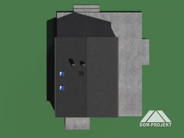 Rzut projektu biokowo wyspa dws - Sytuacja