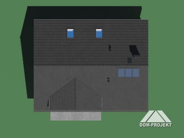 Rzut projektu barcice - Sytuacja