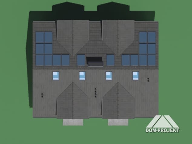 Rzut projektu piaskowo 13 ab - Sytuacja