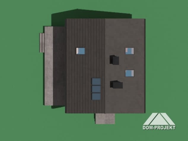 Rzut projektu gładyszowo aa 70 dws - Sytuacja