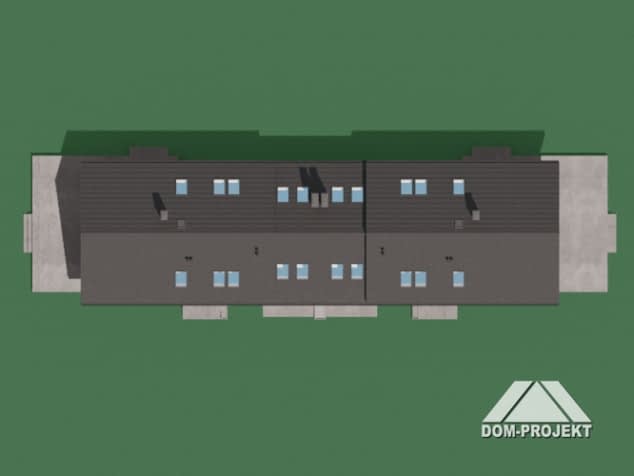 Rzut projektu podbrzezie ab - Sytuacja