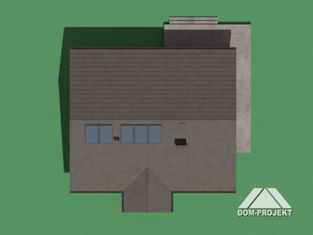 Rzut projektu polańczyk 6m - Sytuacja