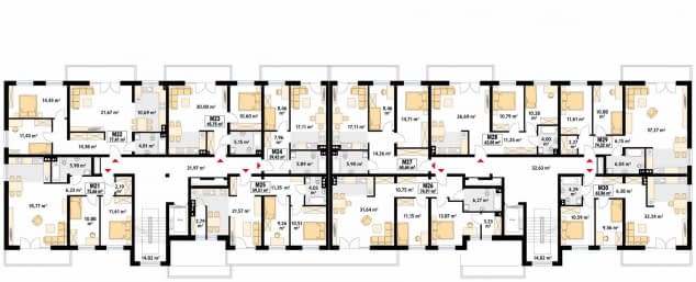 Rzut projektu Spokojny (SI) - pietro2