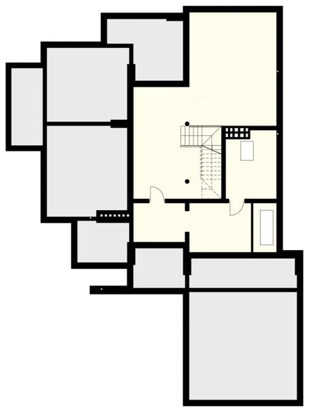 Rzut projektu Freya 2 (CE) - piwnica