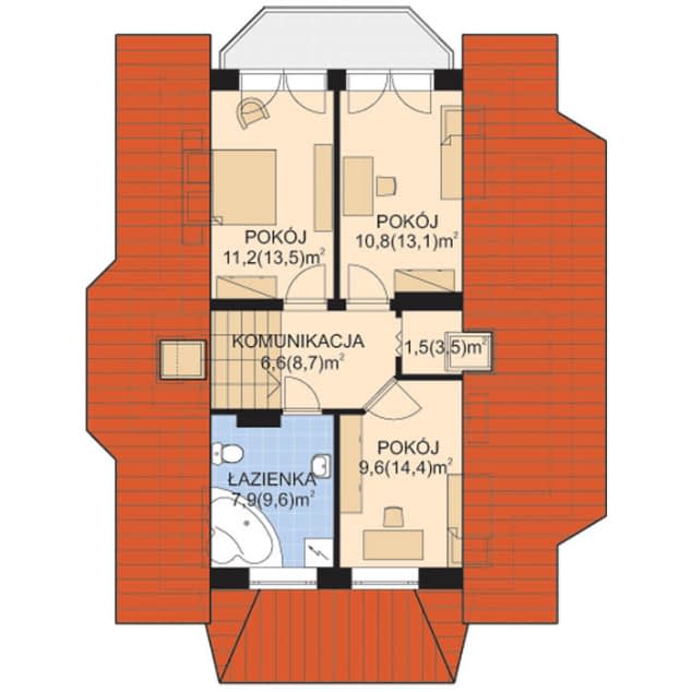 Rzut projektu APS 001 - 