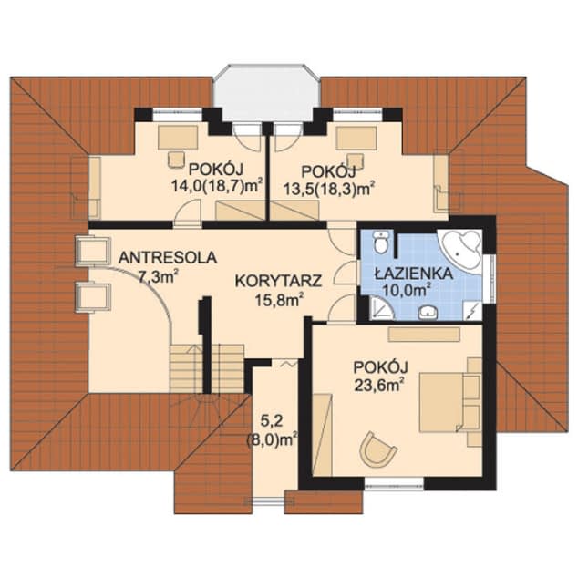 Rzut projektu APS 021 -