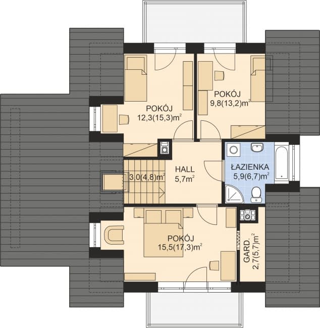 Rzut projektu APS 031 - 