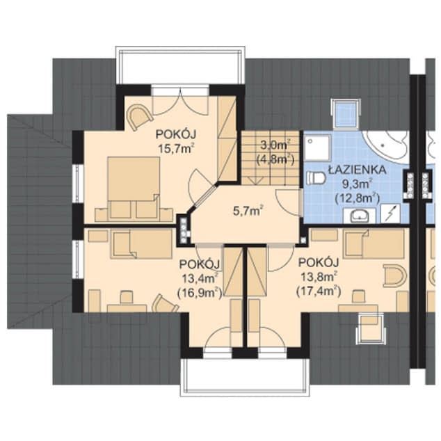 Rzut projektu APS 238 - 