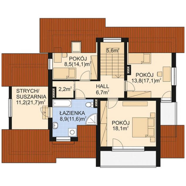 Rzut projektu APS 076 - 