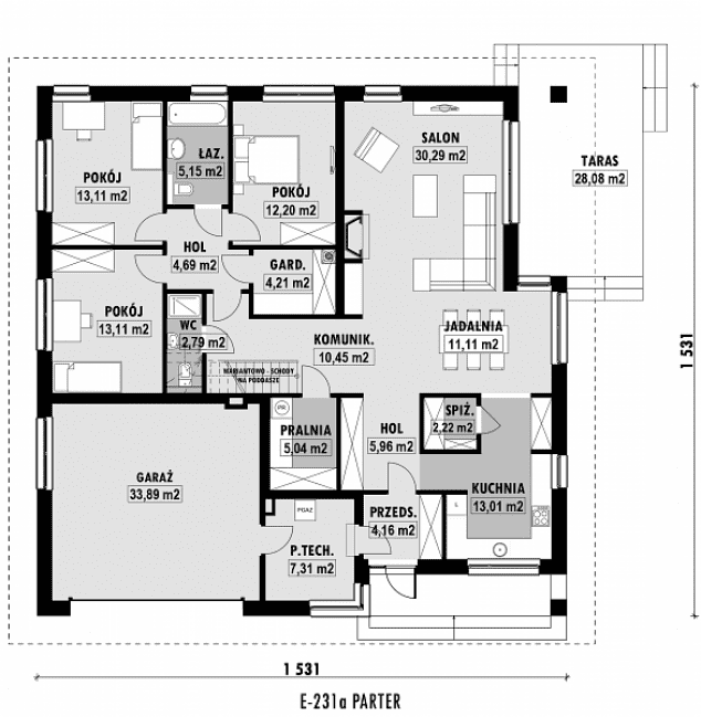 Rzut projektu E-231a -  