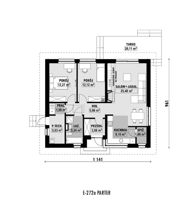 Rzut projektu E-272a -  