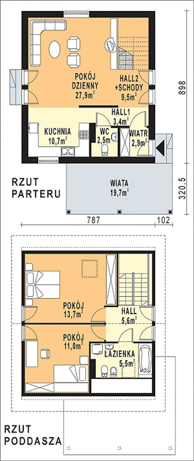 Rzut projektu WB-3373_I_ETAP - Parter