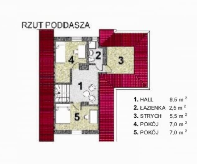 Rzut projektu WB-3342 -