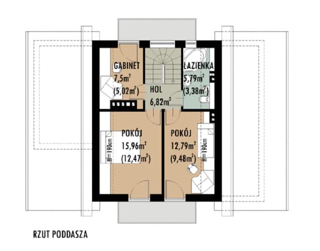 Rzut projektu WB-0089 - 