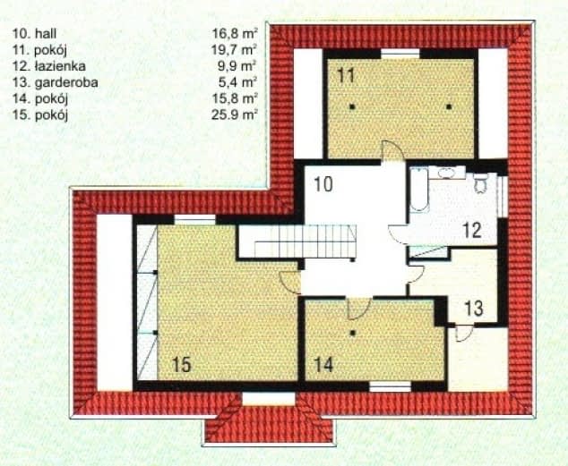 Rzut projektu WB-3362 - Parter