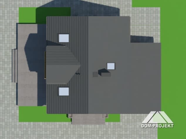 Rzut projektu grabów dwg 3 - Sytuacja