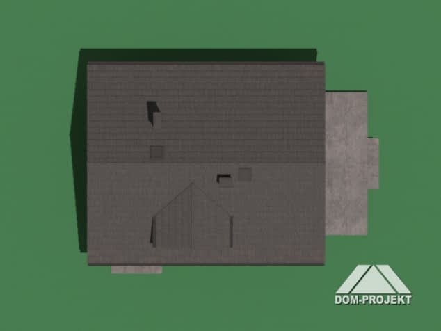 Rzut projektu osiek 305 dw - Sytuacja