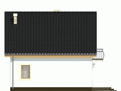 Rzut projektu Ala III - Elewacja