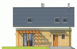 Rzut projektu Eco 2 - Elewacja