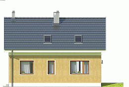 Rzut projektu Eco 2 - Elewacja