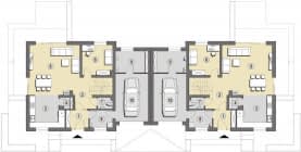 Rzut projektu Ipanema D - Parter