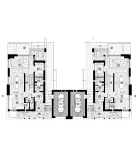 Rzut projektu HOMEKONCEPT 02 B - Rzut parteru